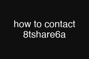 how to contact 8tshare6a